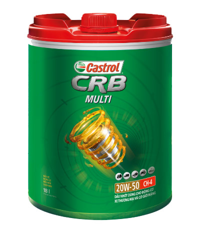 dầu castrol CRB Multy 20w50 CH-4