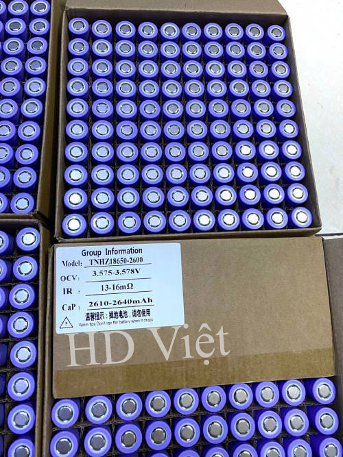 Pin lithium tại HD Việt