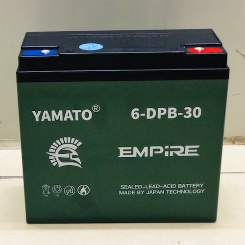 Bình ắc quy xe máy điện xe đạp điện Yamato 12V 30 Ah