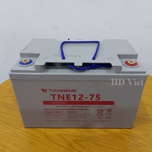 ắc quy tianneng Tne12-75