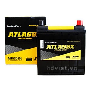 Ắc Quy Atlas 50D20L 12V  50Ah