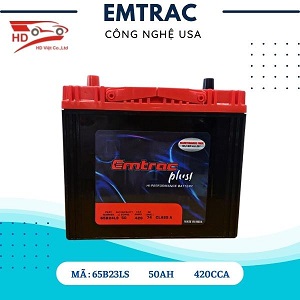 Ắc Quy Emtrac Plus 65B24LS 12V - 50Ah