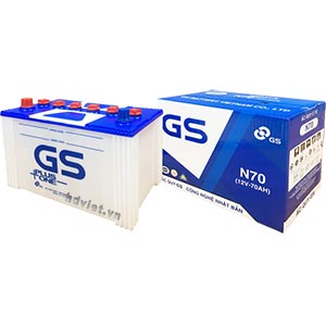 Ắc Quy GS N70 12V 70Ah