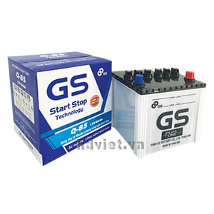 Ắc Quy GS Q85 ( Star - Stop ) 12V 65Ah