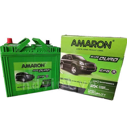 ắc quy Amaron q85 tốt nhất cho xe Mazda CX8