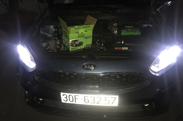 Ắc quy xe ô tô Kia K3 giá rẻ - Thay ắc quy K3 tại nhà