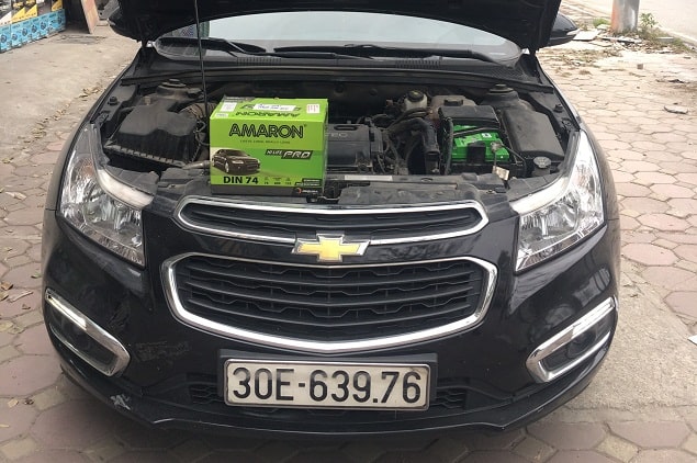 Thay ắc quy giá tốt cho xe Chevrolet Aveo