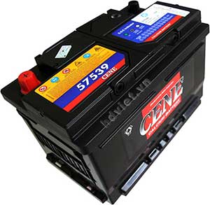 Ắc Quy CENE 57539 DIN75 12V 75Ah