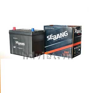 Ắc Quy Sebang SMF 75D23R 12V 65Ah