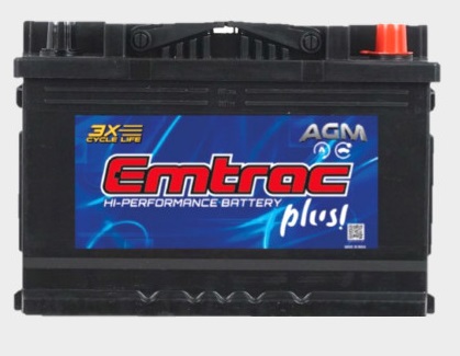 Ắc Quy EMTRAC PLUS HD Việt