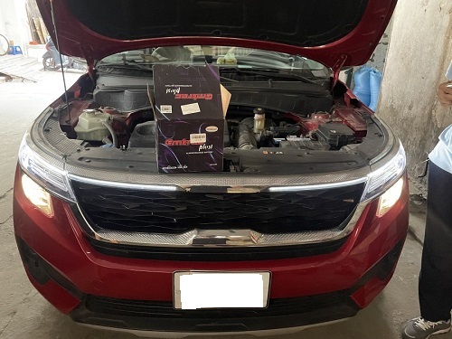 Thay ắc quy chính hãng giá rẻ cho xe KIA Seltos tại Bắc Ninh