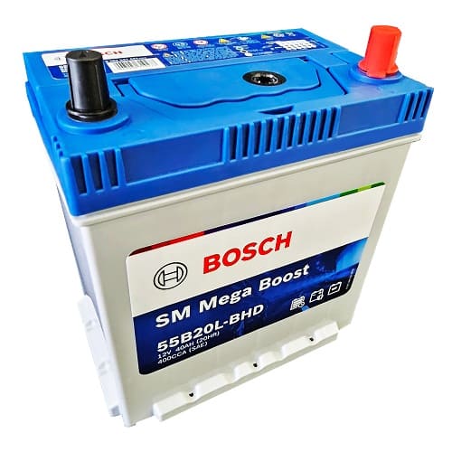 Ắc Quy BOSCH 55B20L 12v 40ah