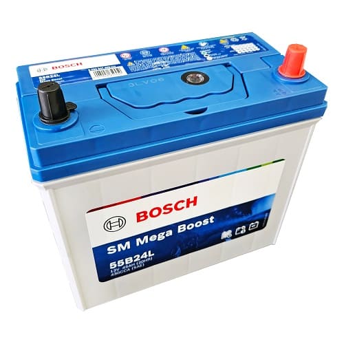 Ắc Quy BOSCH 55B24L 12v 45ah