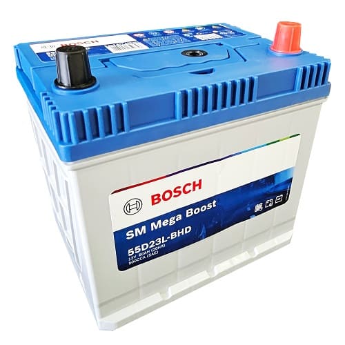 Ắc Quy BOSCH 55D23L 12v 60ah