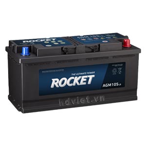 Ắc Quy Rocket AGM LN6 12V 105ah