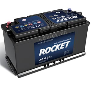 Ắc Quy Rocket AGM LN5 12V 95ah