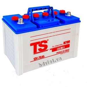 Ắc Quy Tia Sáng N70R 12v 70Ah