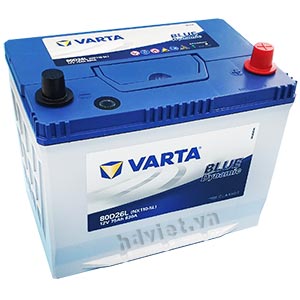 Ắc Quy Varta 80D26L 12V 75ah
