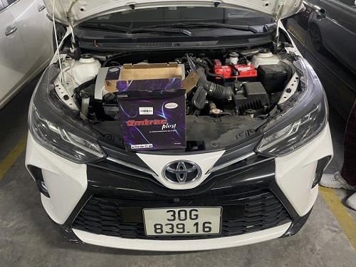 ắc quy Toyota Yaris