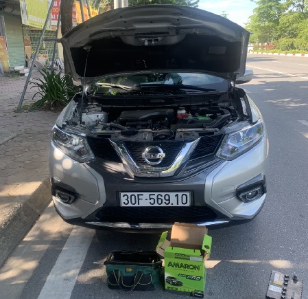Ắc quy xe Nissan X-Trail tốt nhất và thay thế lắp đặt tại nhà