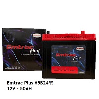Ắc Quy Emtrac Plus 65B24RS 12V - 50Ah