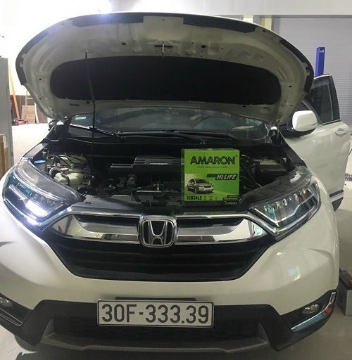 Thay ắc quy giá tốt cho xe Honda HRV tại nhà tại Hà Nội