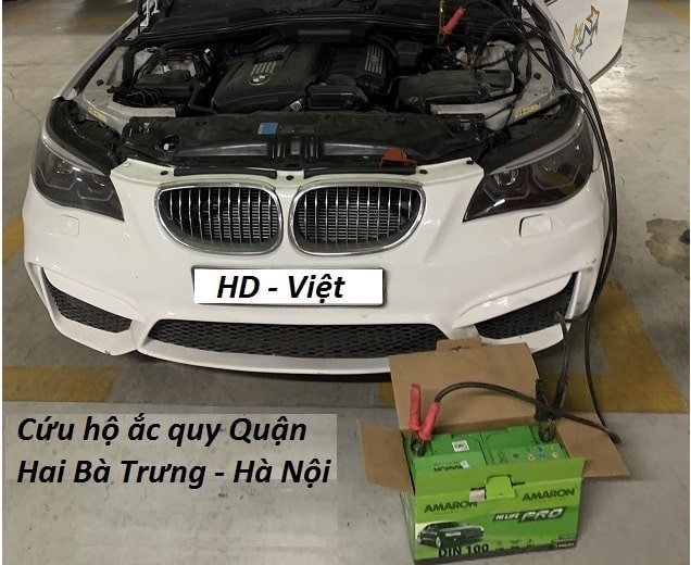 Cứu hộ ắc quy ô tô nhanh nhất 24/7 tại Quận Hai Bà Trưng